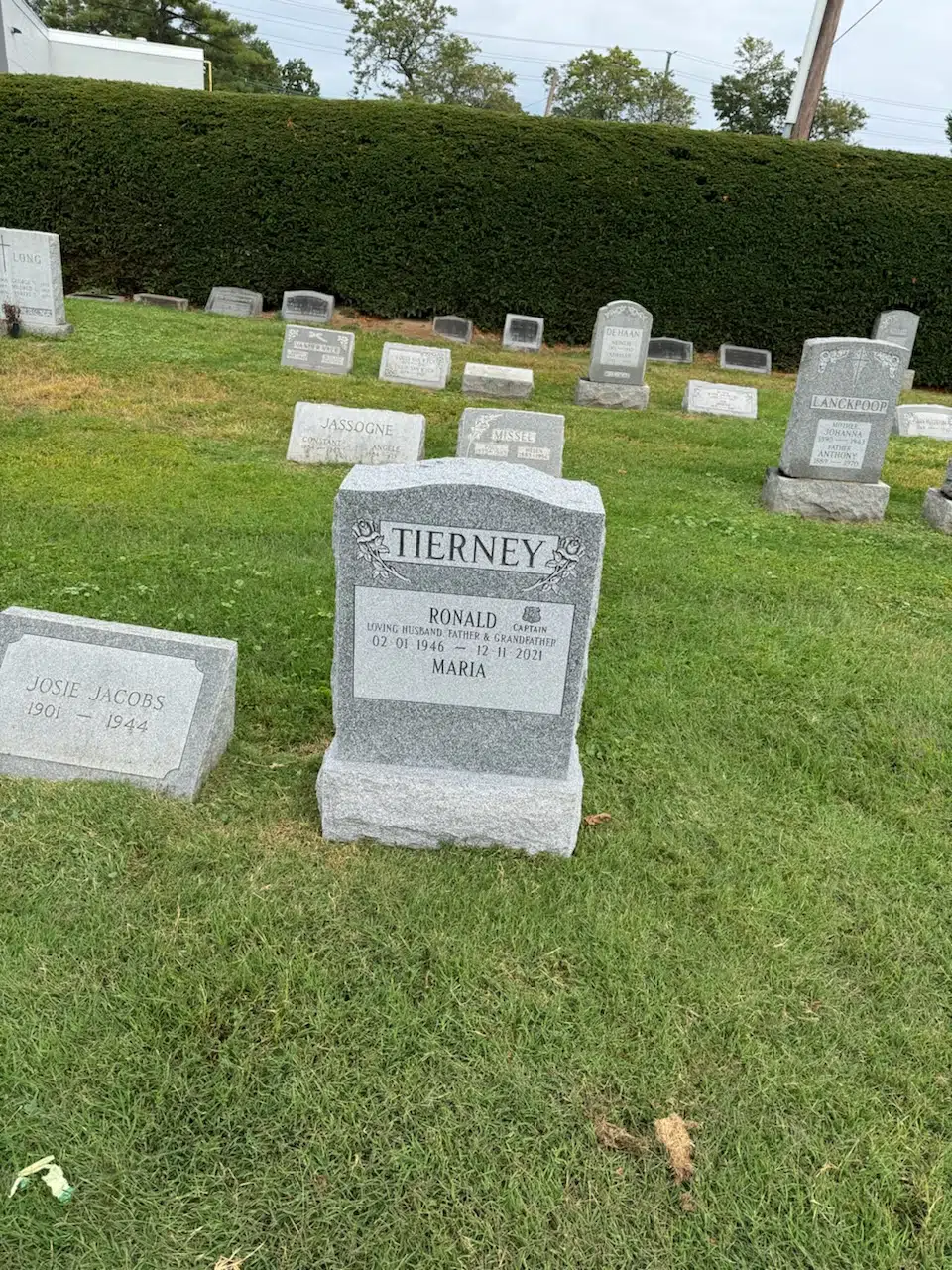 Granite Companion / Double Headstone hand-carved by Companion Memorials in NJ — image 5