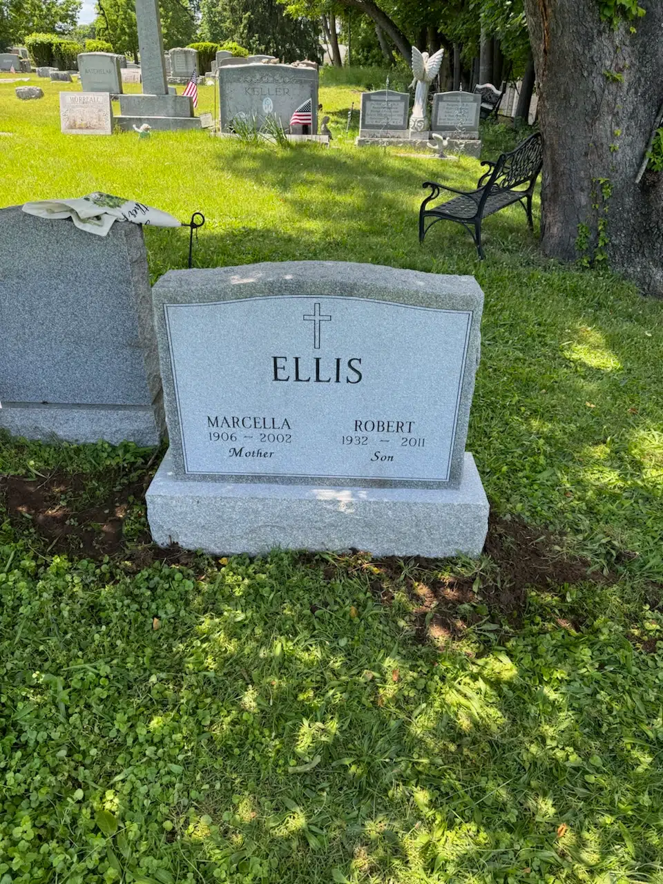 Granite Companion / Double Headstone hand-carved by Companion Memorials in NJ — image 4